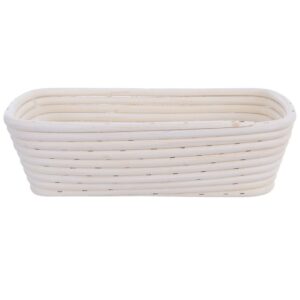 Koszyk rattanowy do wyrastania garowania chleba ciasta na chleb 1,5kg 29x17x8 cm