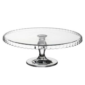 Patera taca tortownica szklana okrągła 32 cm